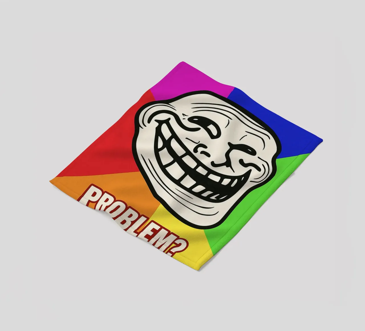 problema faccia buffa coperta in pile da boeboe