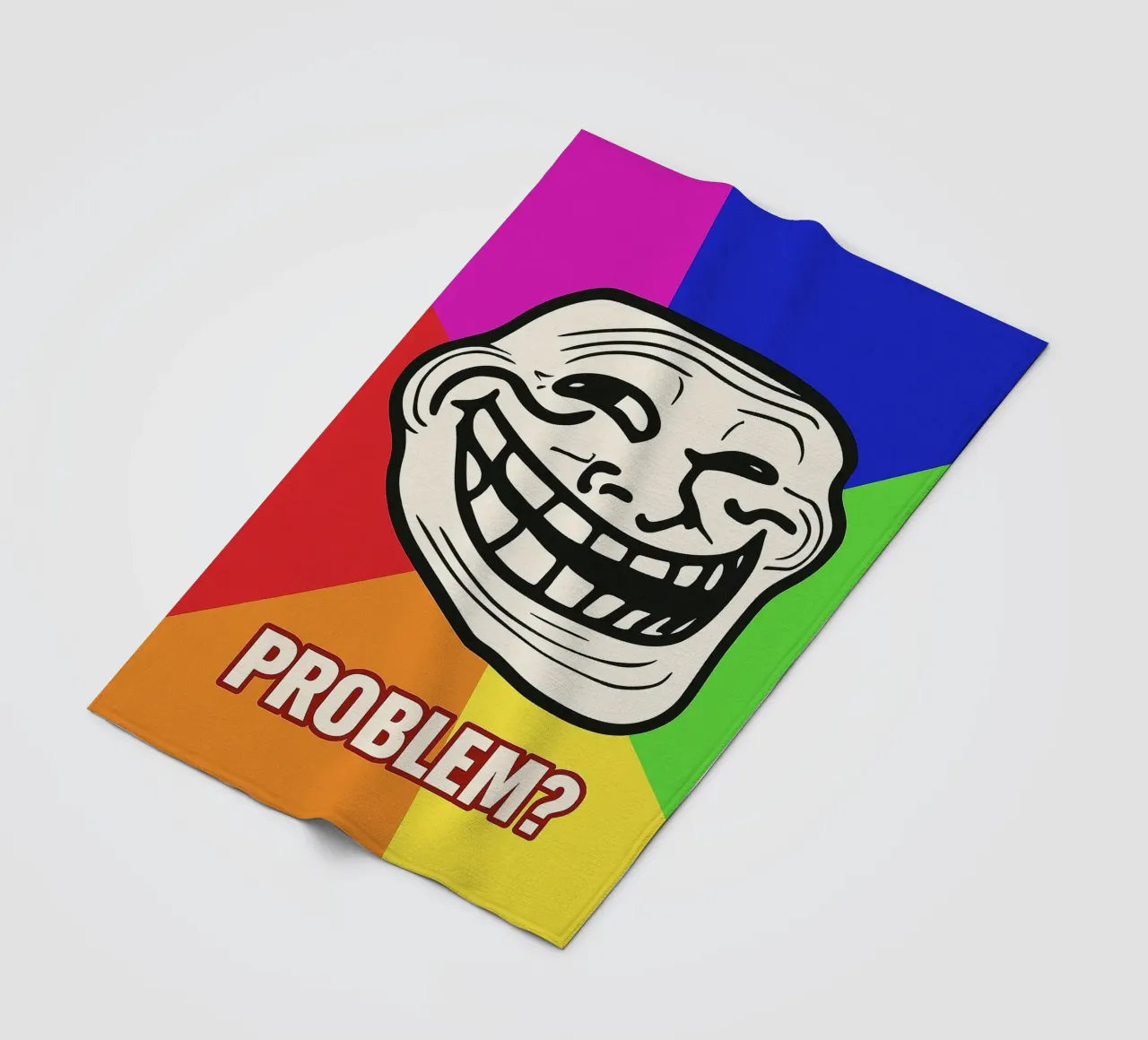 problema faccia buffa coperta in pile da boeboe