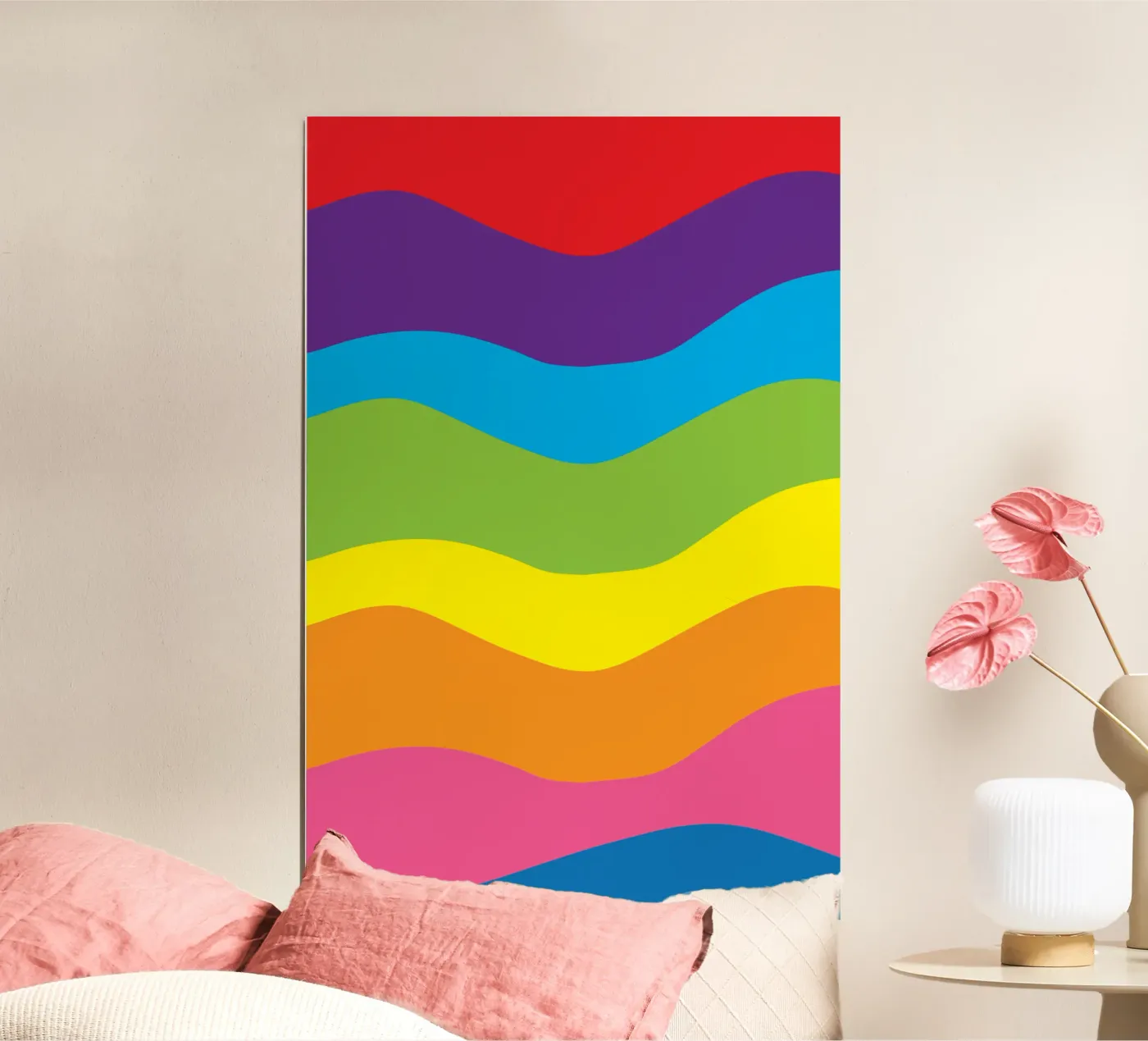 rainbow layers poster by boeboe