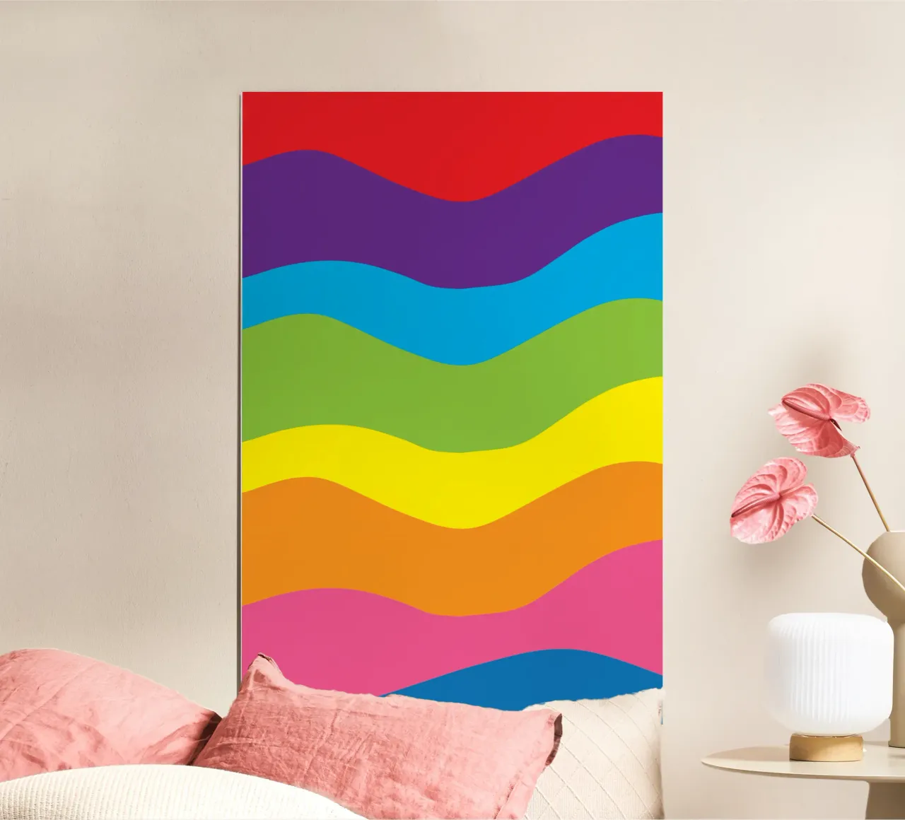 rainbow layers poster by boeboe