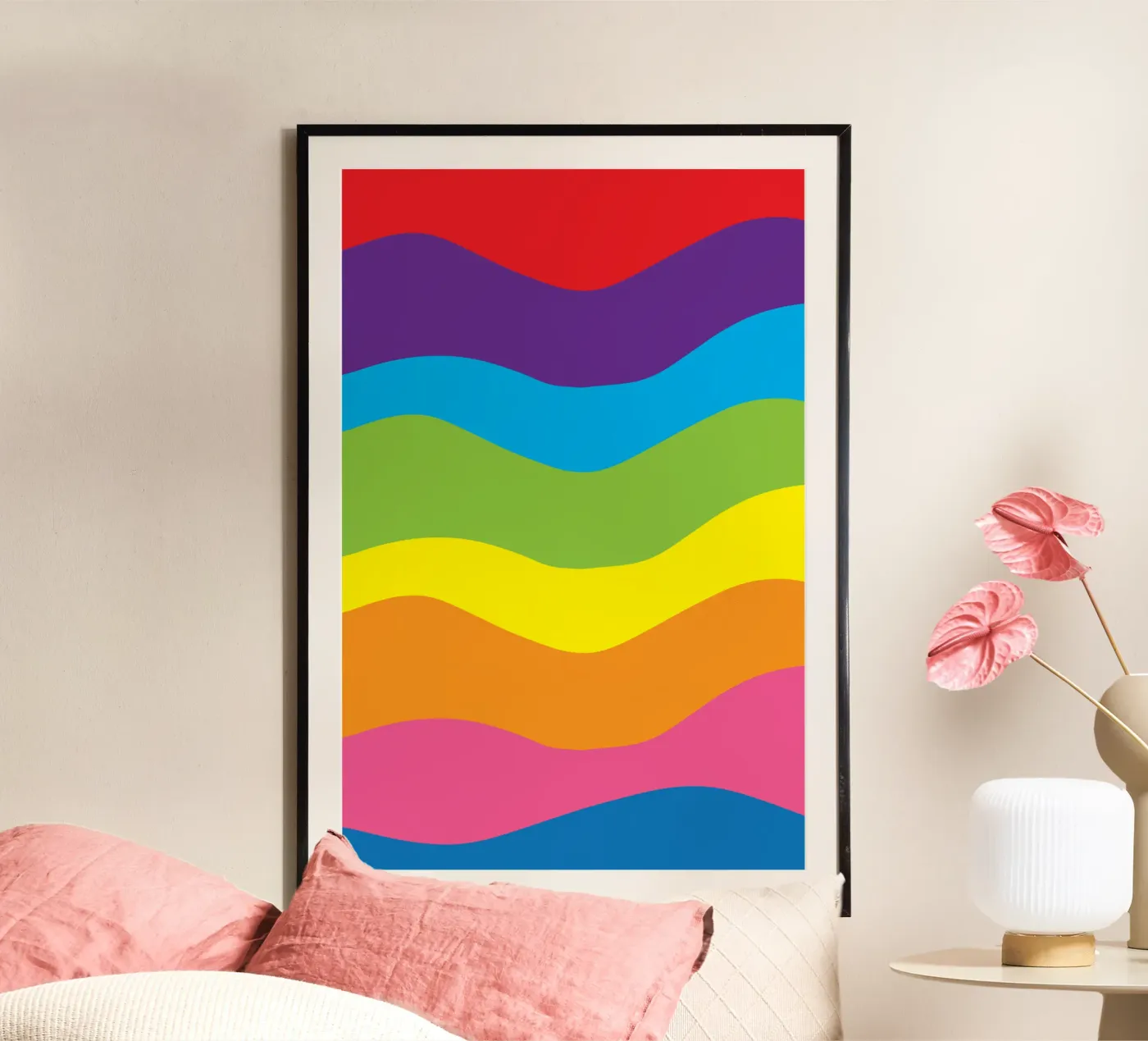 rainbow layers poster by boeboe
