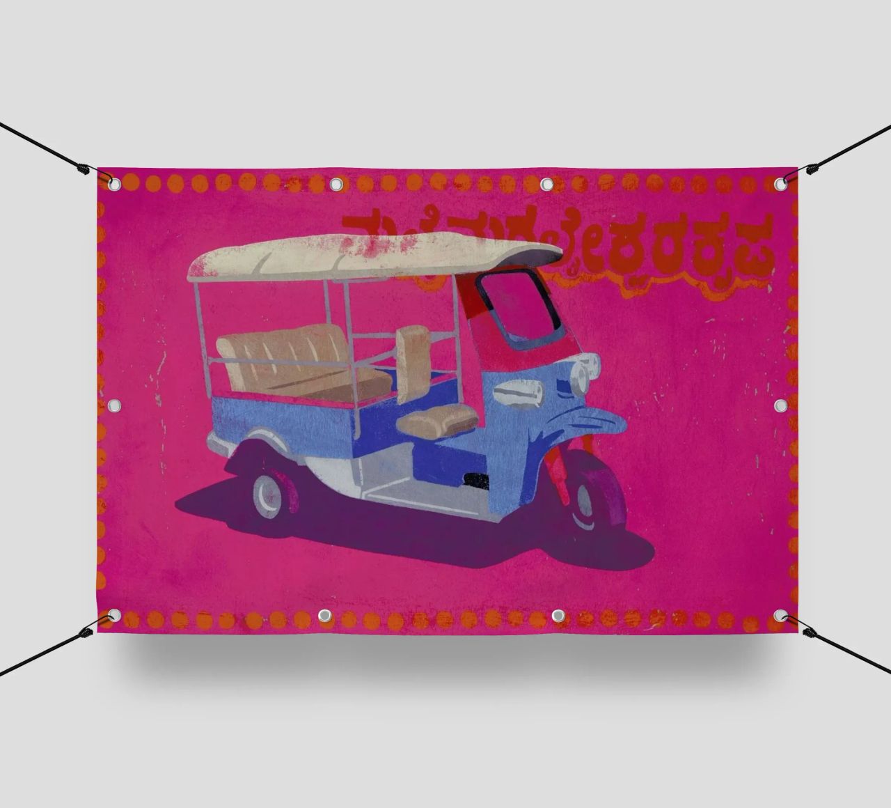 TukTuk telo in pvc da Andy Bridge