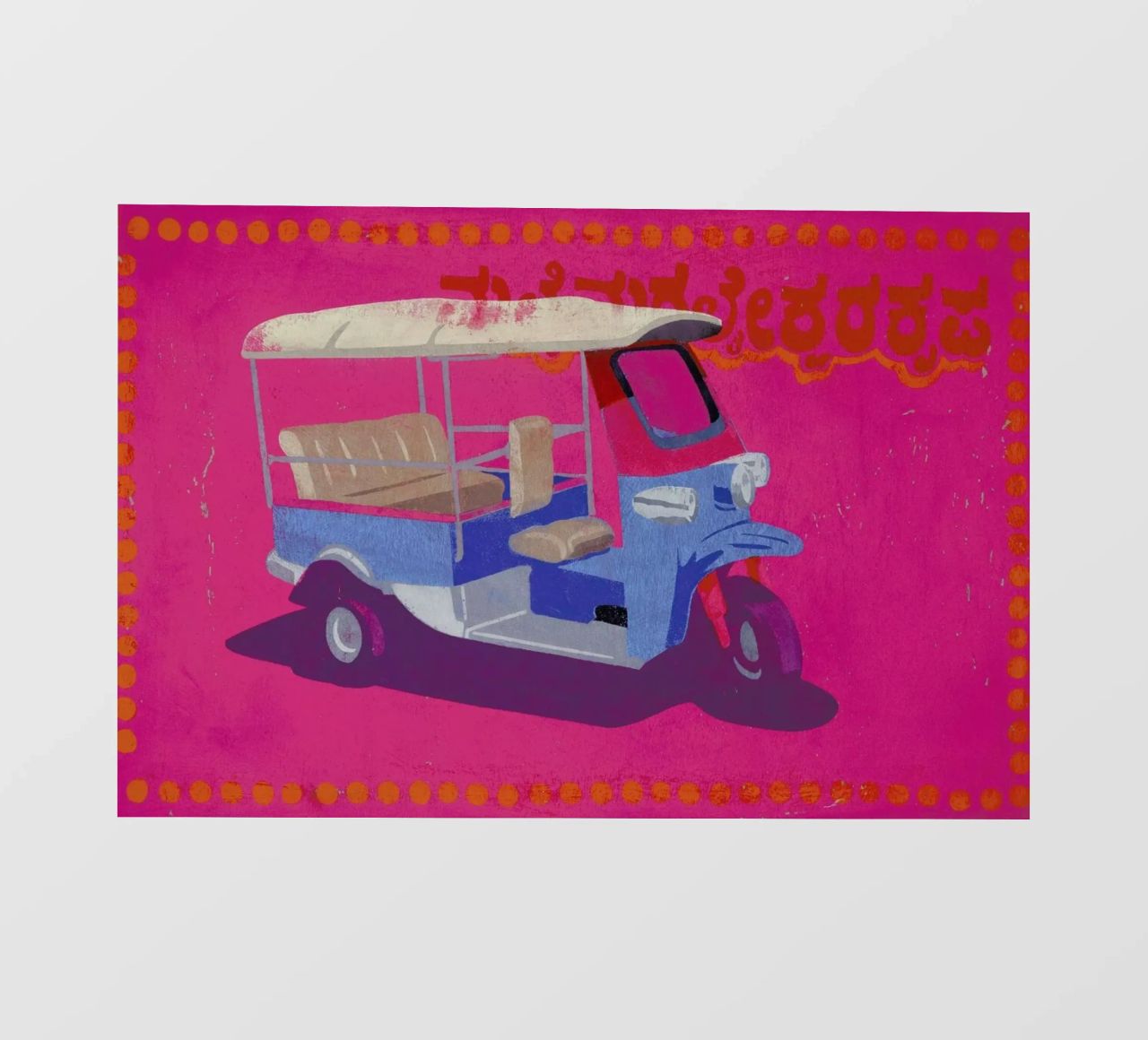 TukTuk telo in pvc da Andy Bridge