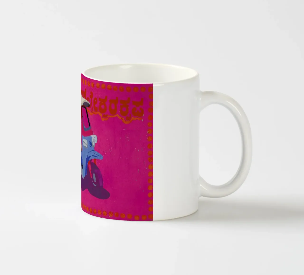 TukTuk ceramic mug by Andy Bridge