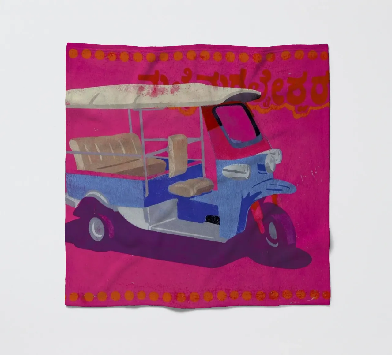 TukTuk coperta in pile da Andy Bridge