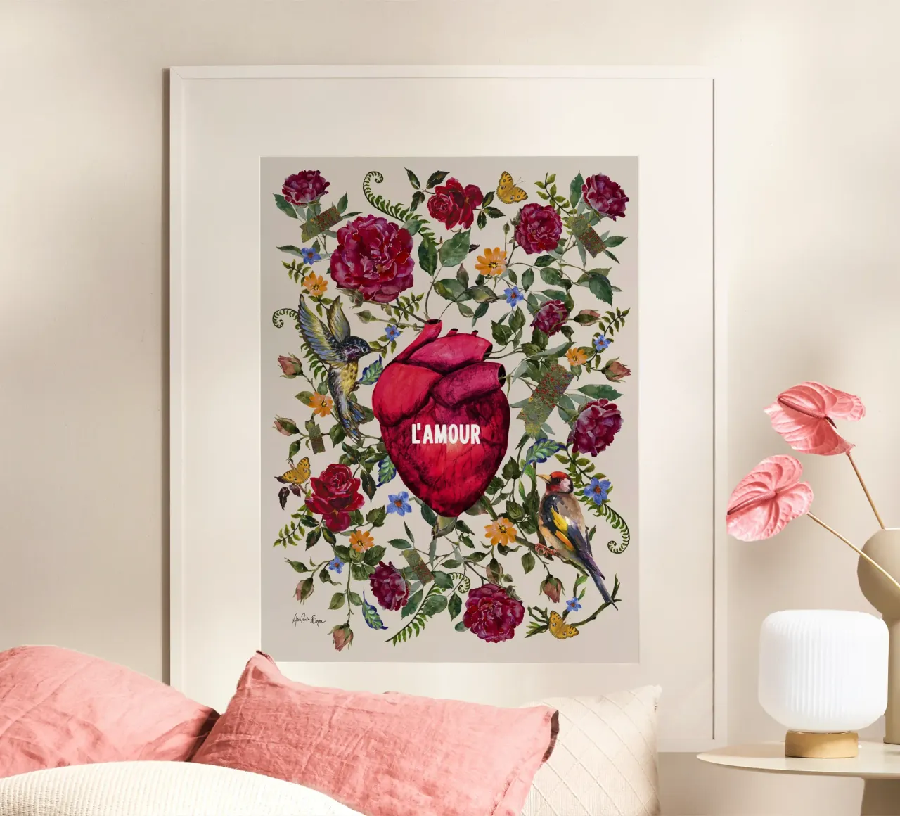 L´amour poster da Ana Paula Hoppe