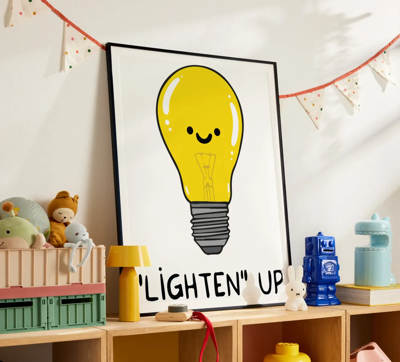 lampe d'éclairage poster de boeboe