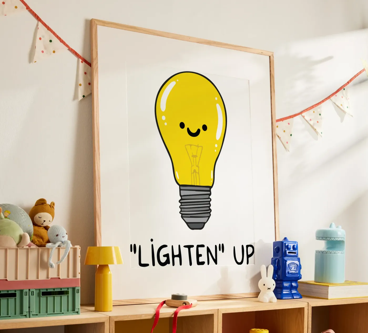 lampe d'éclairage poster de boeboe