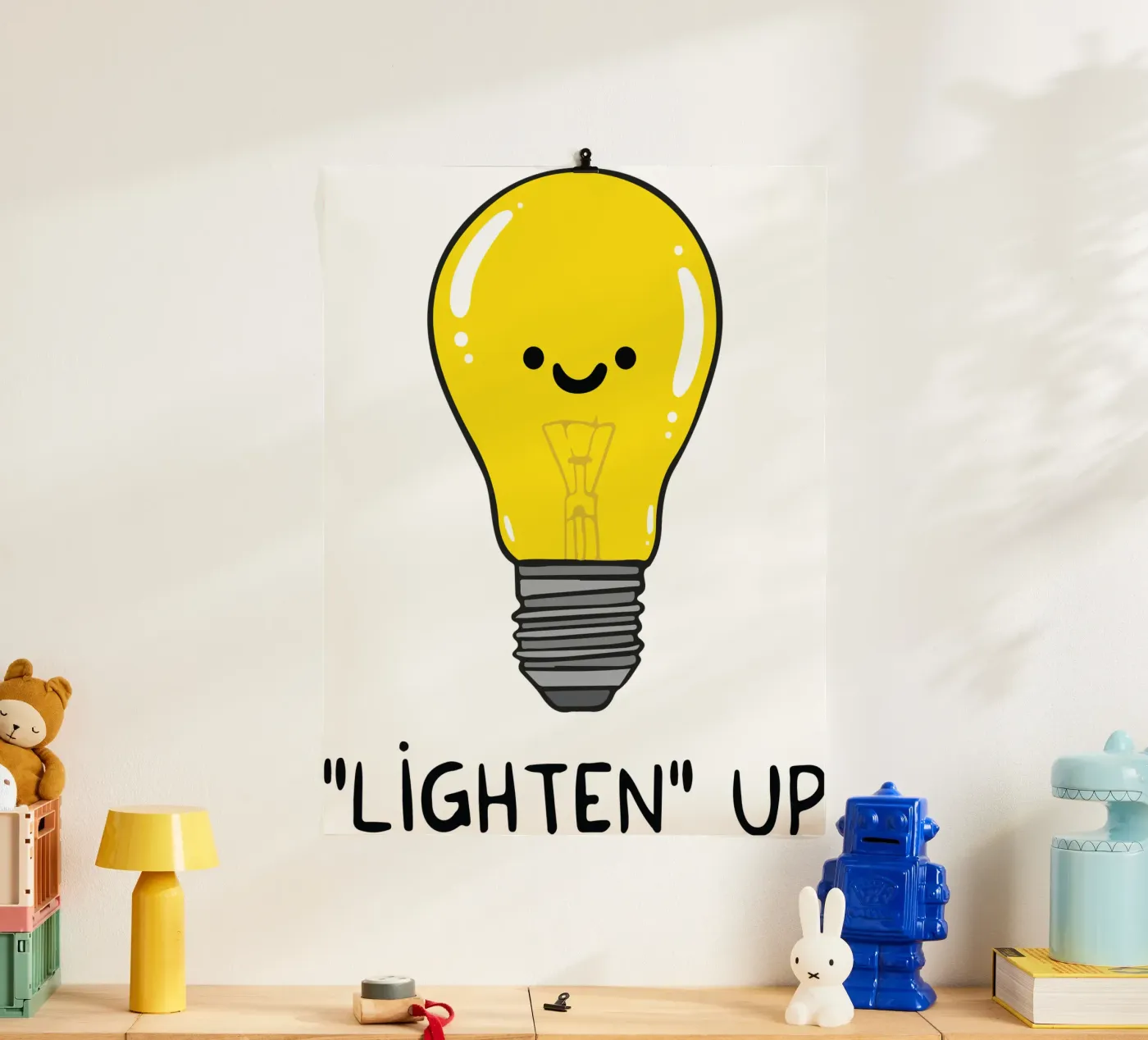 lampe d'éclairage poster de boeboe