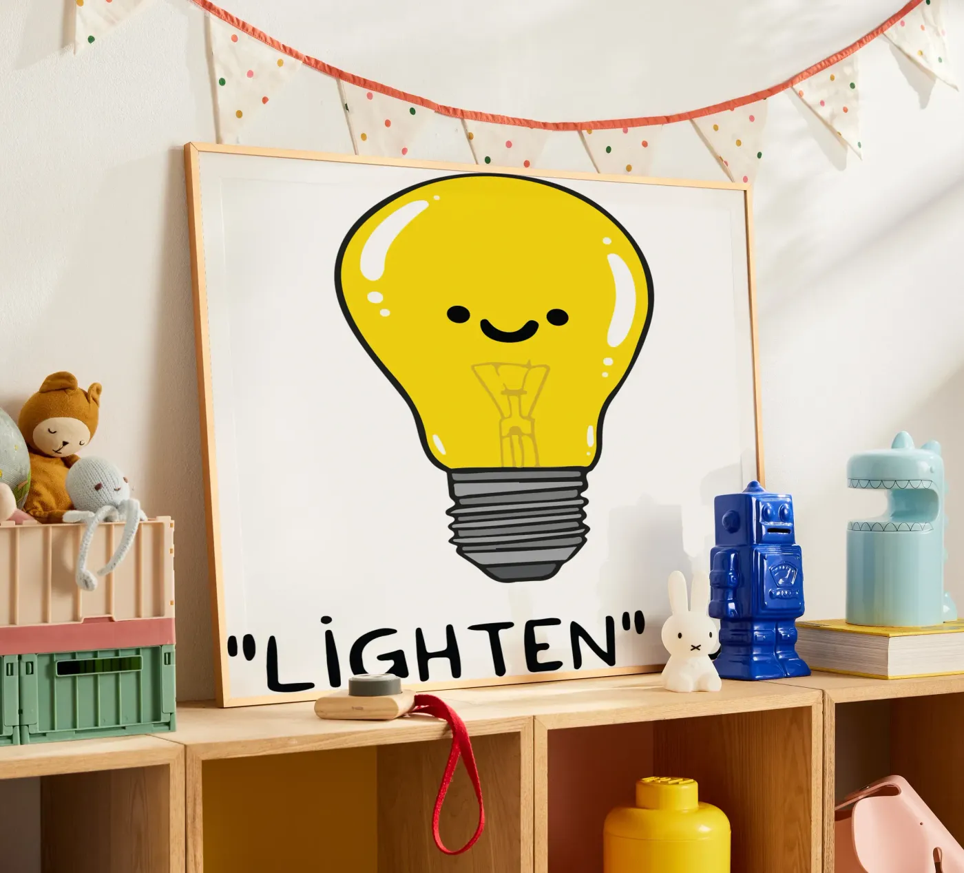 lampe d'éclairage poster de boeboe