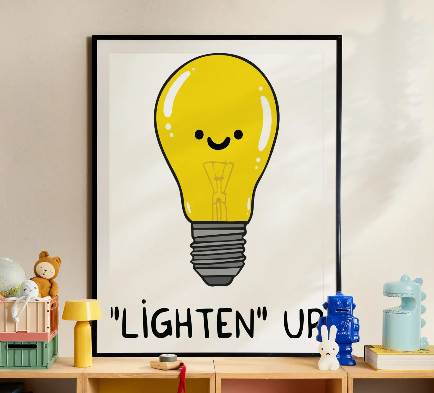lampe d'éclairage poster de boeboe
