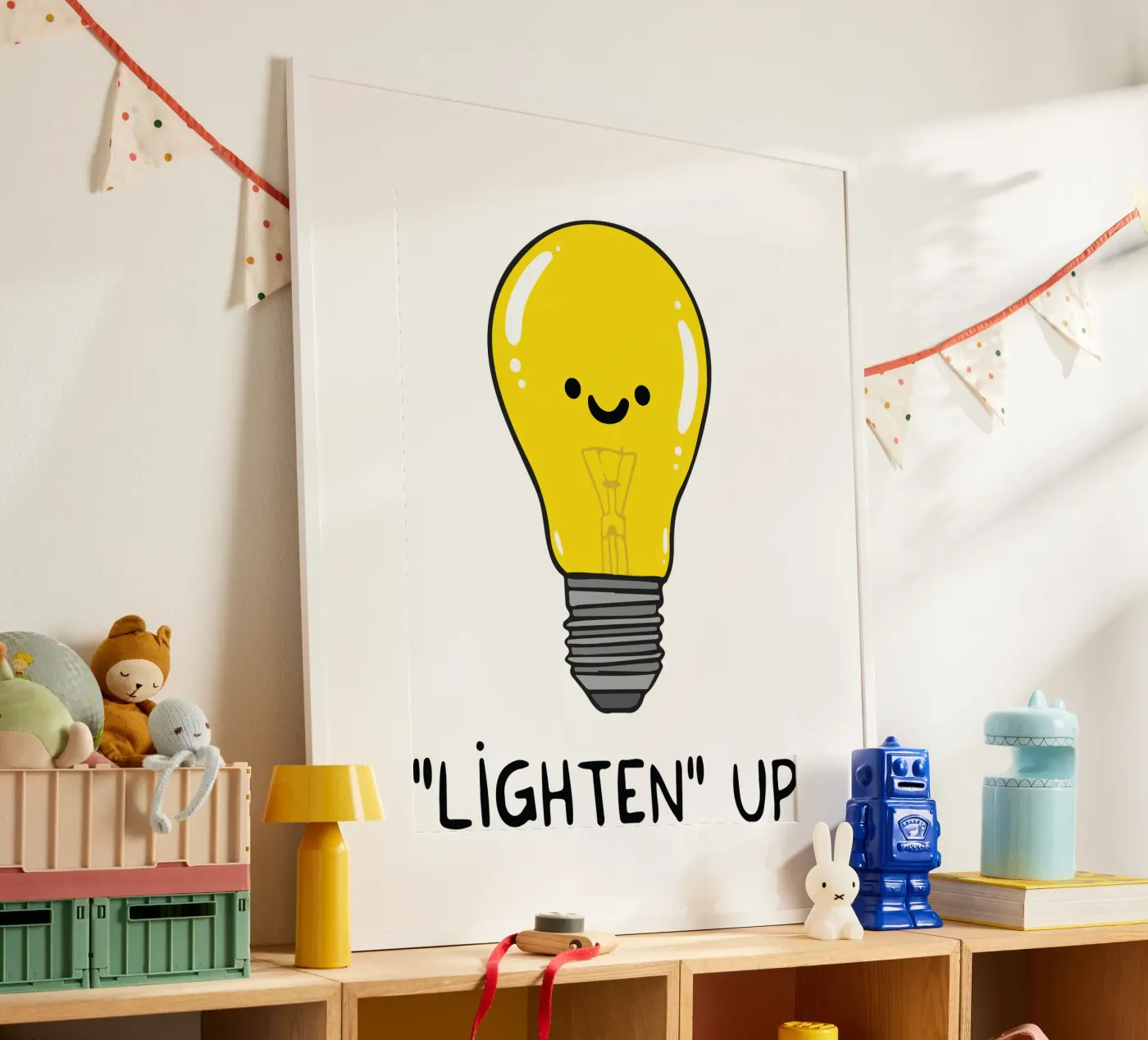 lampe d'éclairage poster de boeboe