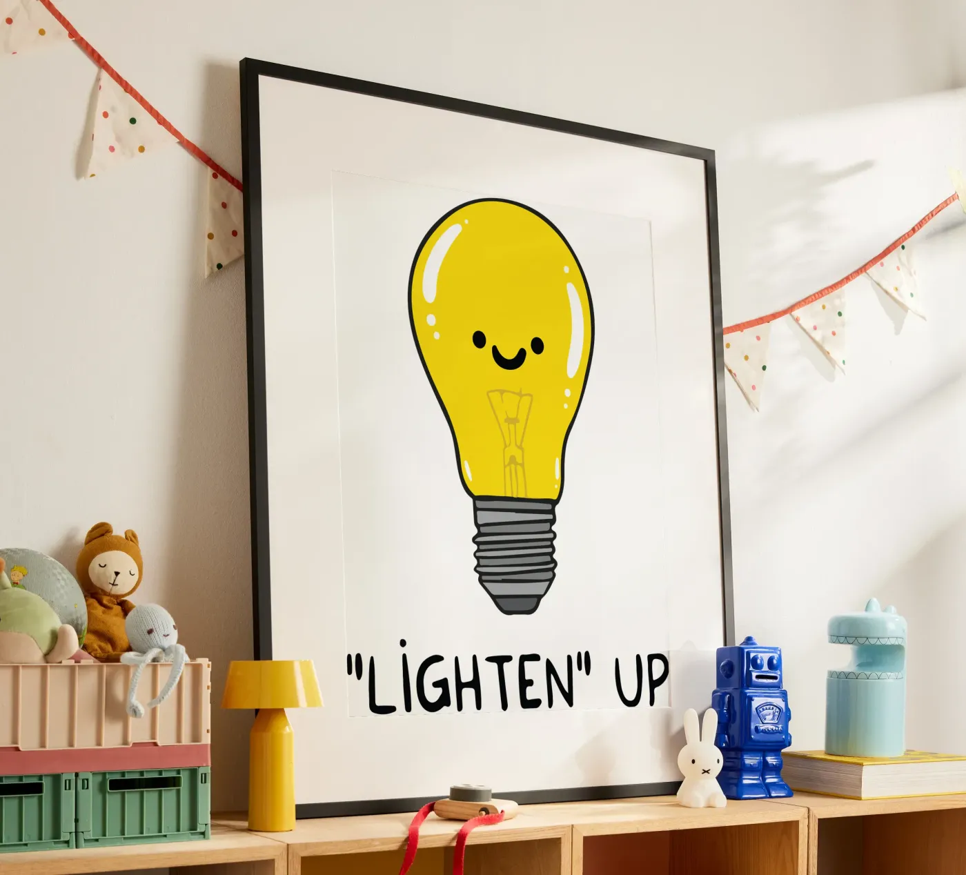 lampe d'éclairage poster de boeboe