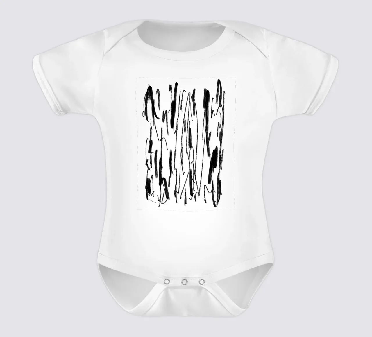 Make It Rain body neonato maniche corte da Studio B