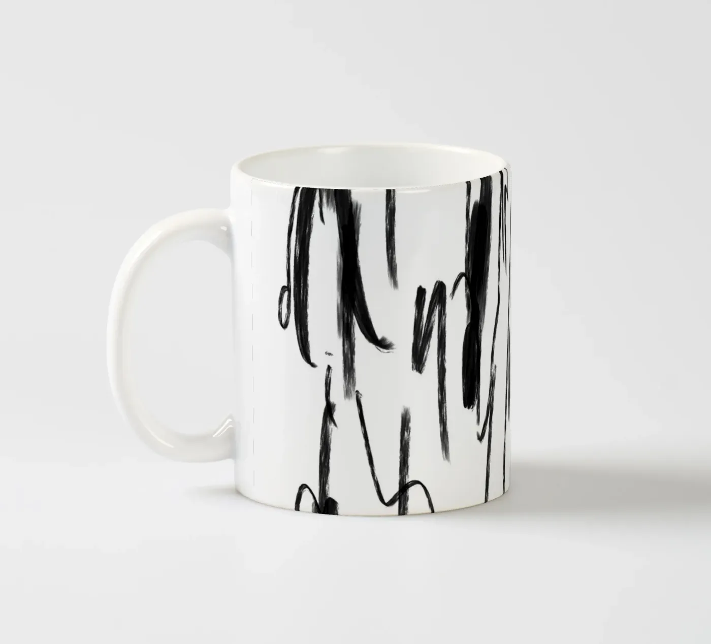 Make It Rain ceramic mug by Studio B