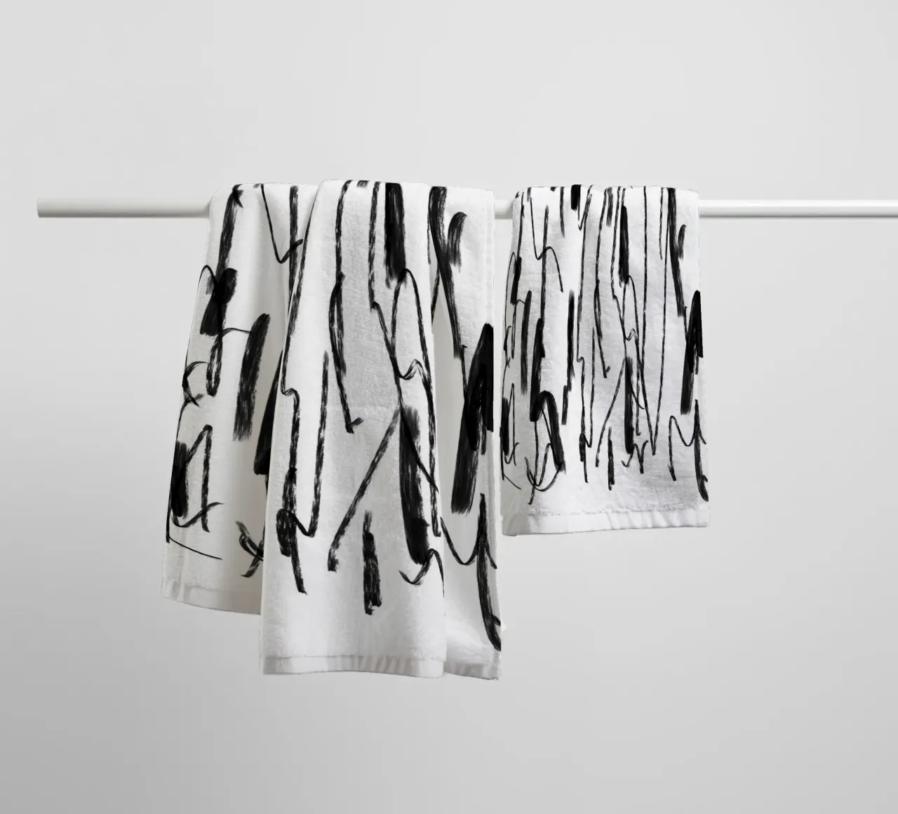 Make It Rain towel by Studio B