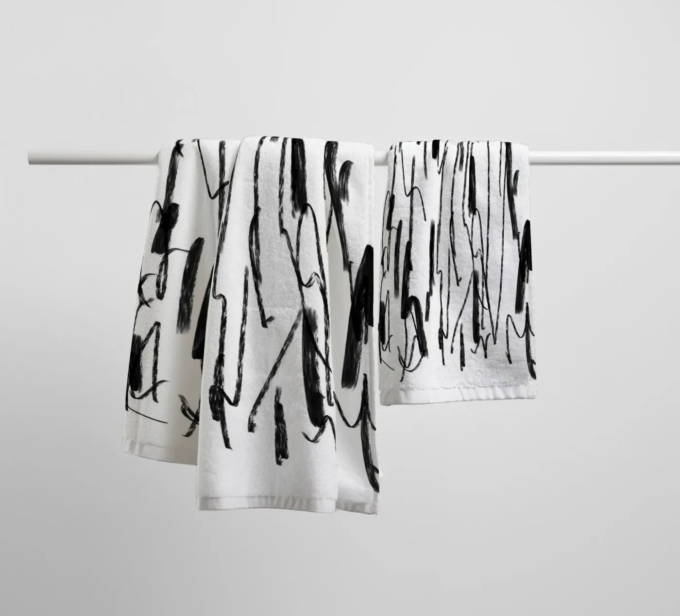 Make It Rain badhanddoek van Studio B