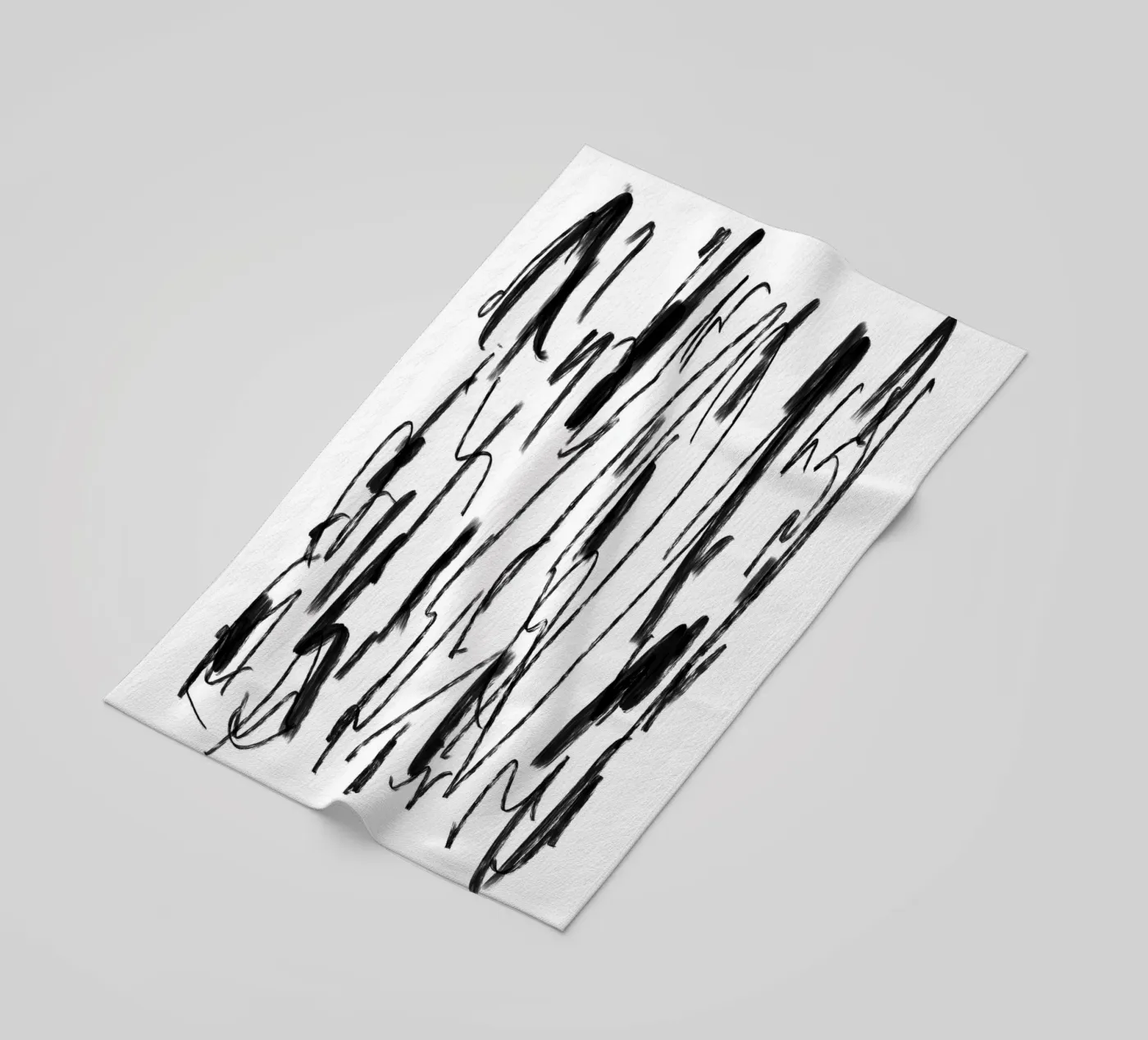 Make It Rain strandhanddoek van Studio B