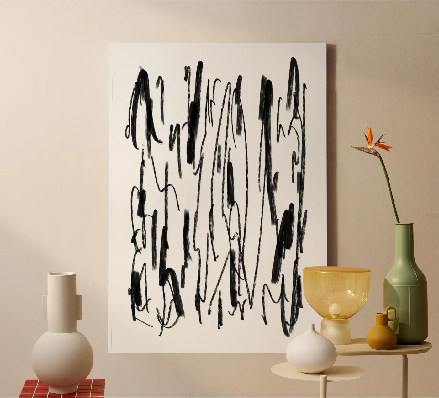 Make It Rain canvas by Studio B