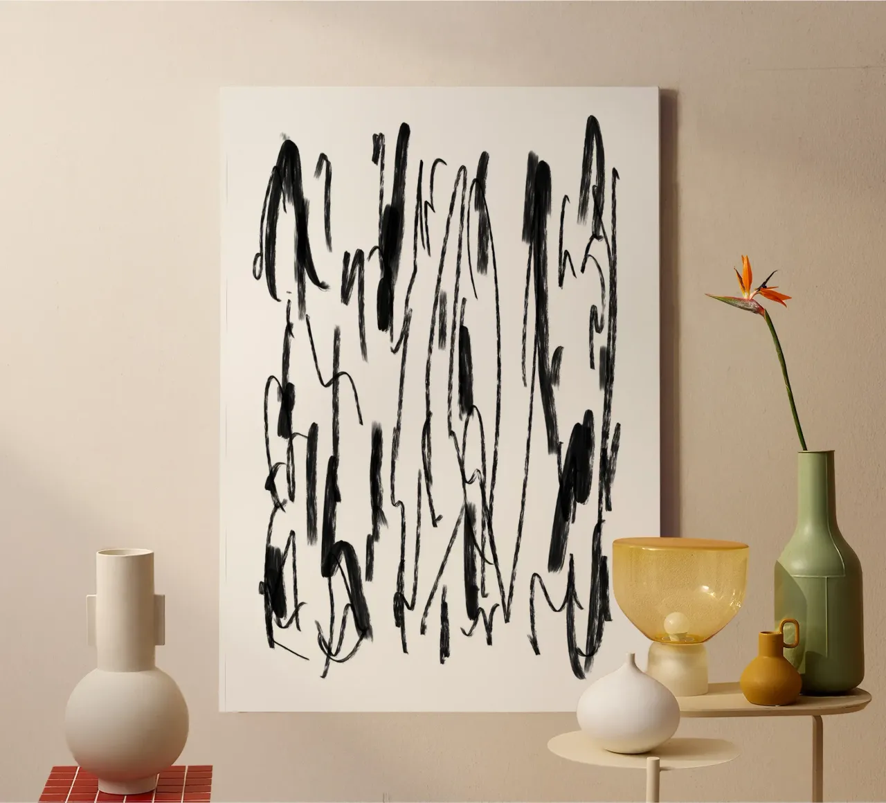 Make It Rain canvas by Studio B