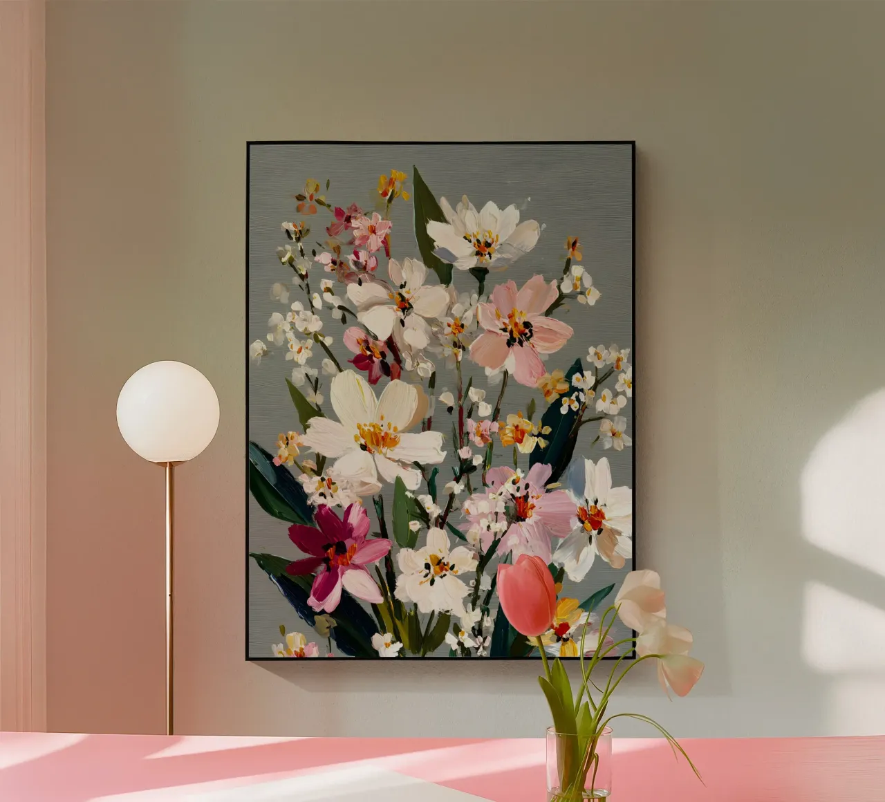 Wildflower Fields plexiglass da The Floralist