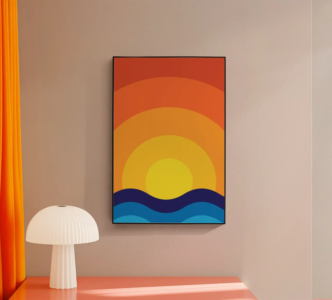 alba sull'oceano plexiglass da boeboe