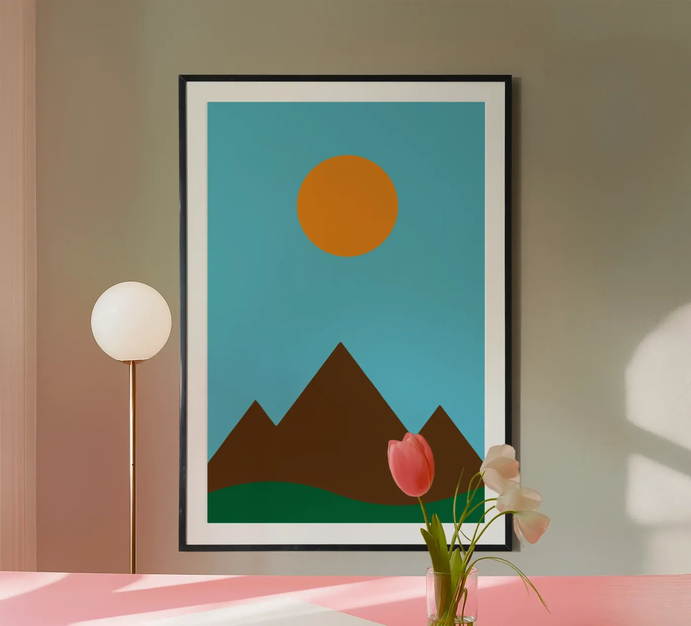 mountain panoramic poster by boeboe