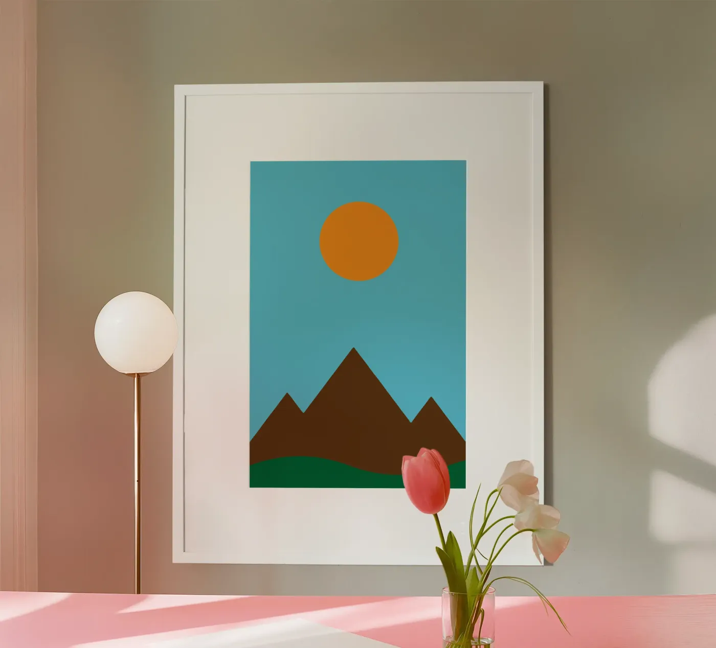 mountain panoramic poster by boeboe
