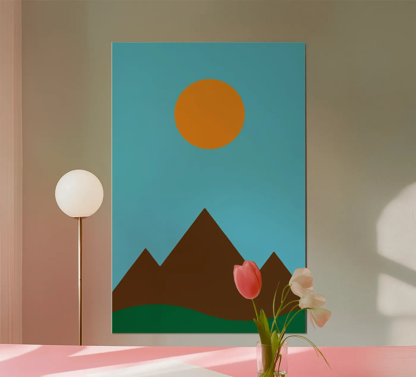 mountain panoramic poster by boeboe