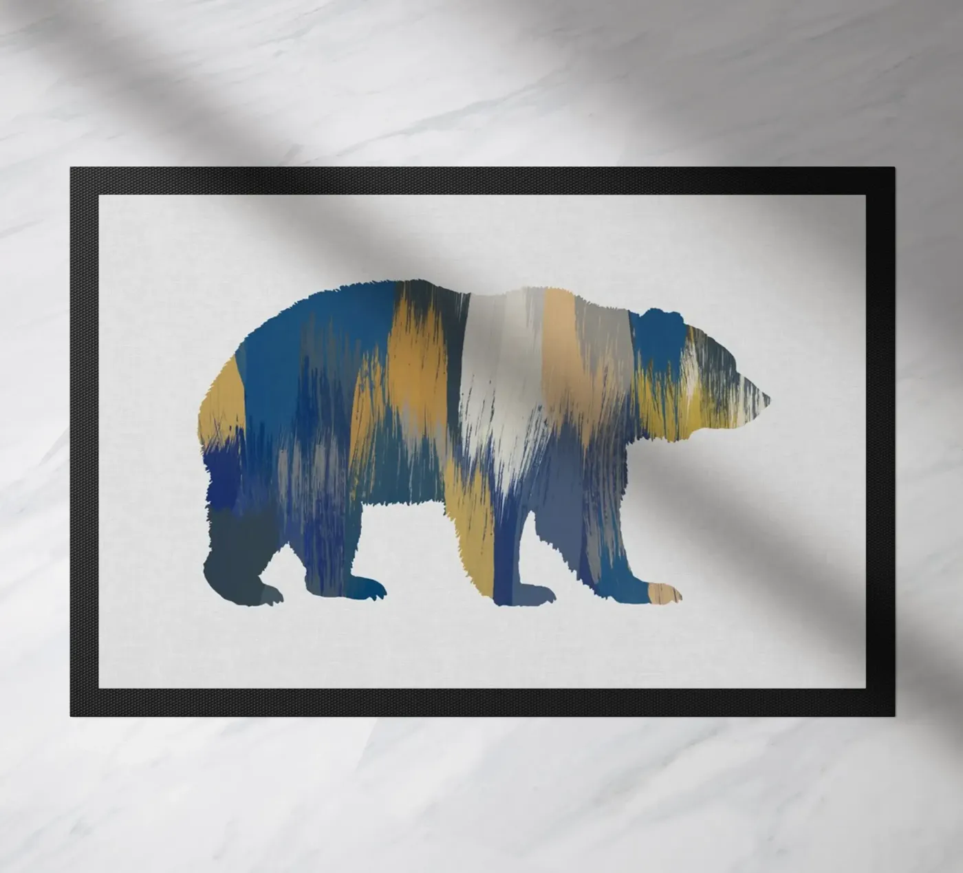 Bear Blue & Yellow zerbino da Orara Studio