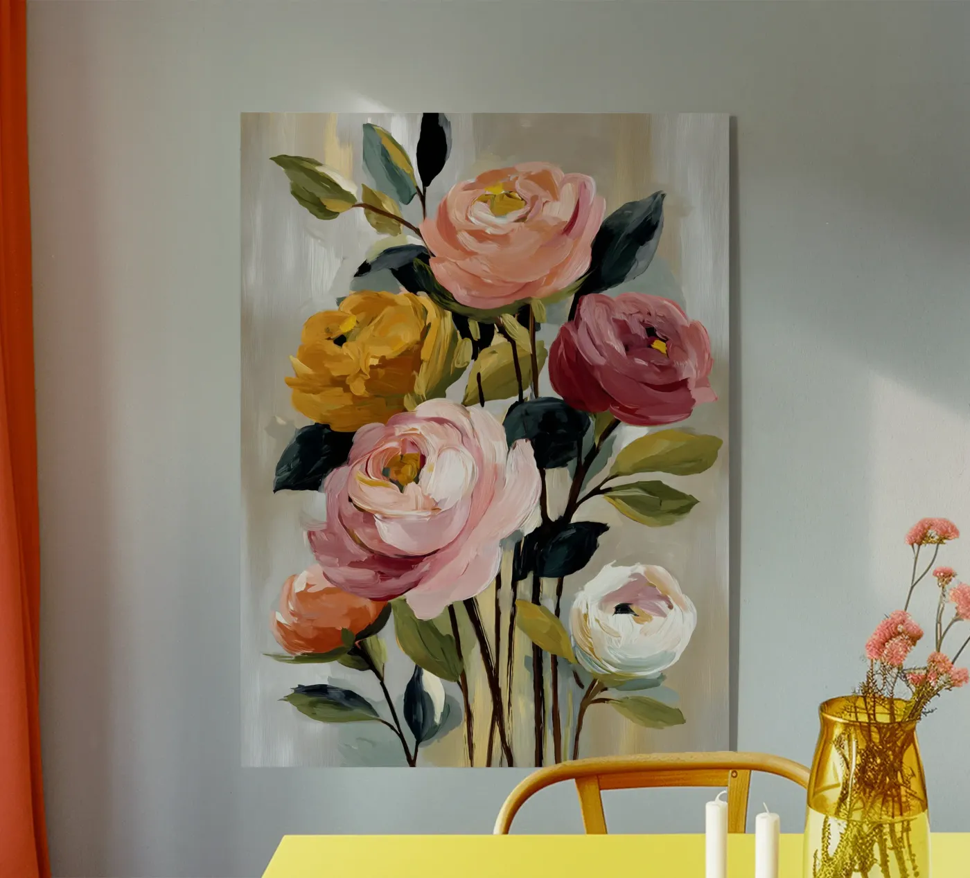 Timeless Roses plexiglass da The Floralist