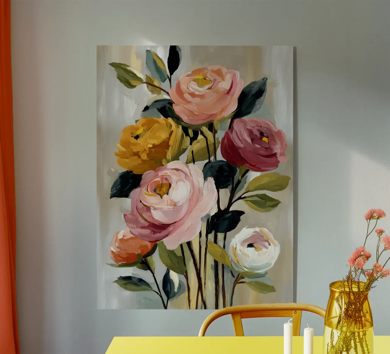 Timeless Roses plexiglass da The Floralist