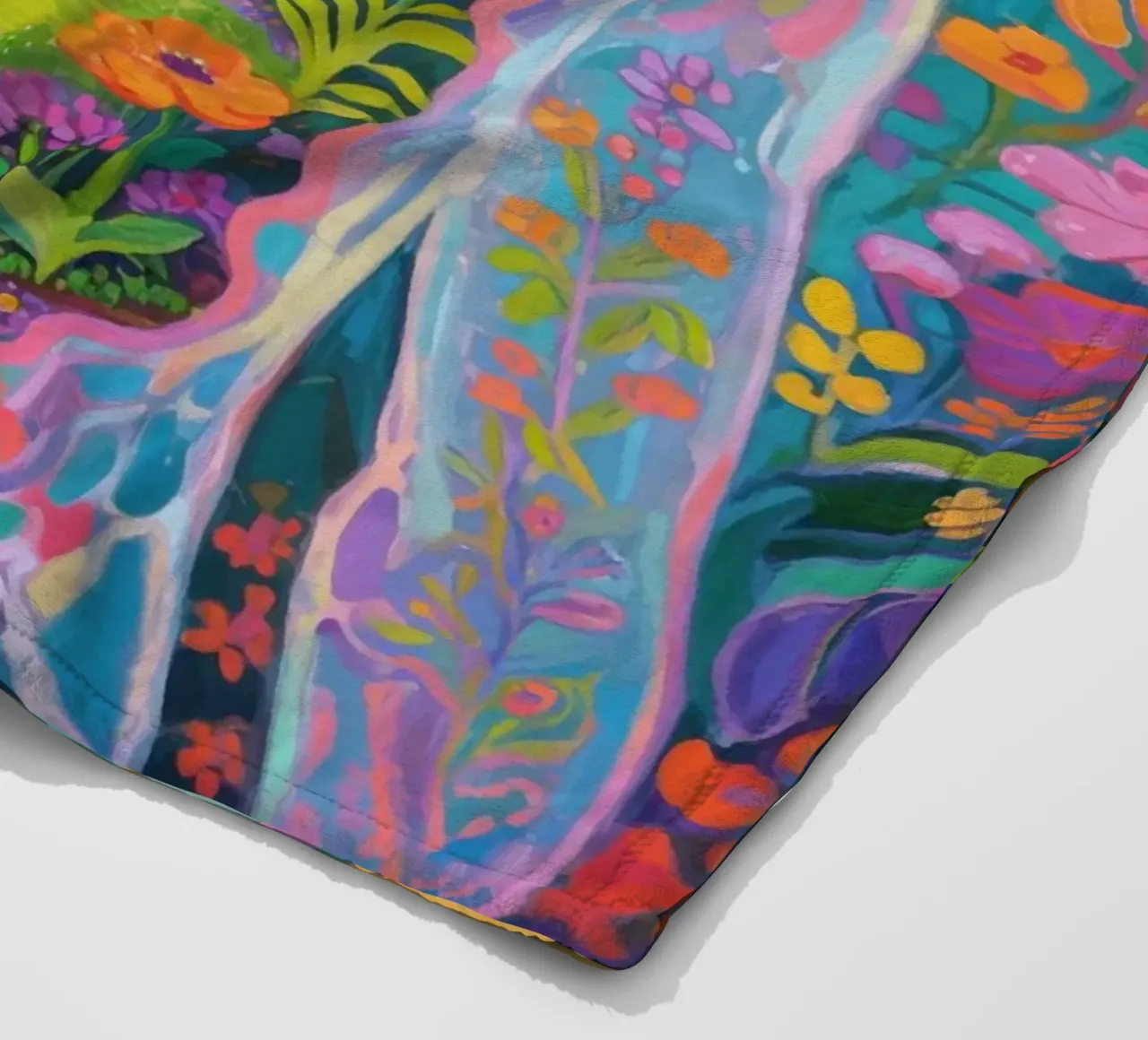 Umano trasparente con giardino in miniatura coperta in pile da Slash Shop