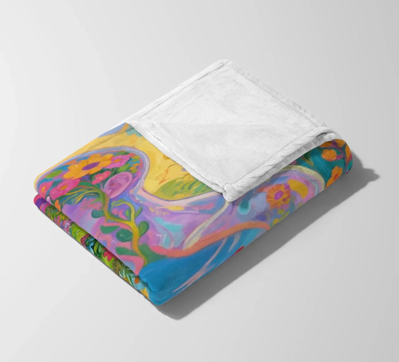 Umano trasparente con giardino in miniatura coperta in pile da Slash Shop