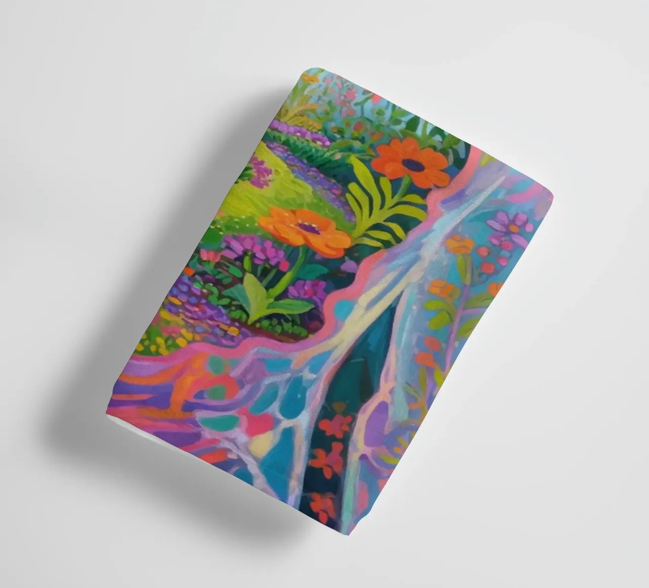 Umano trasparente con giardino in miniatura asciugamano da bagno da Slash Shop