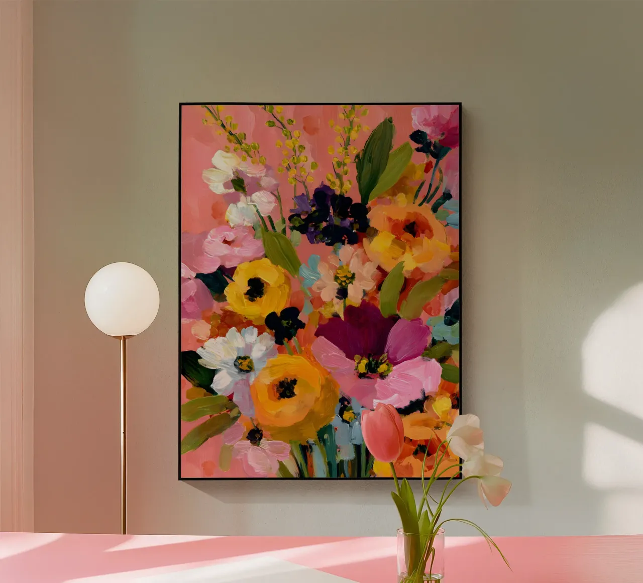 Wild Bloom Expression plexiglass da The Floralist