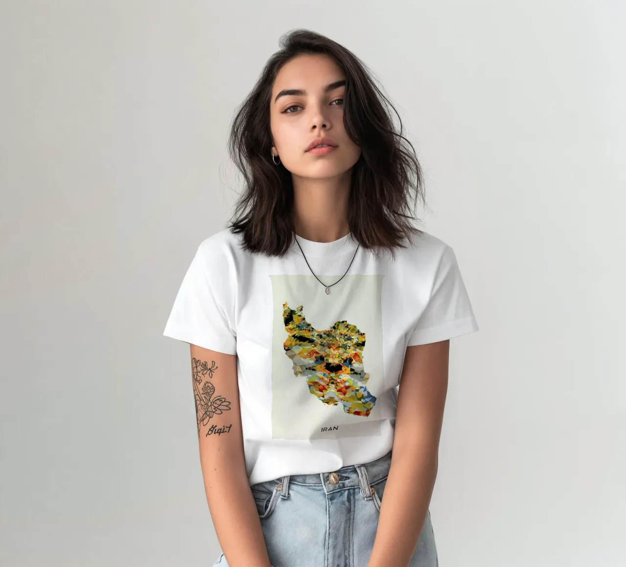 Iran t-shirt da In Full Color