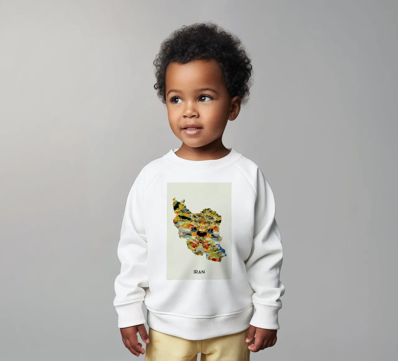 Iran baby sweatshirt by In Full Color