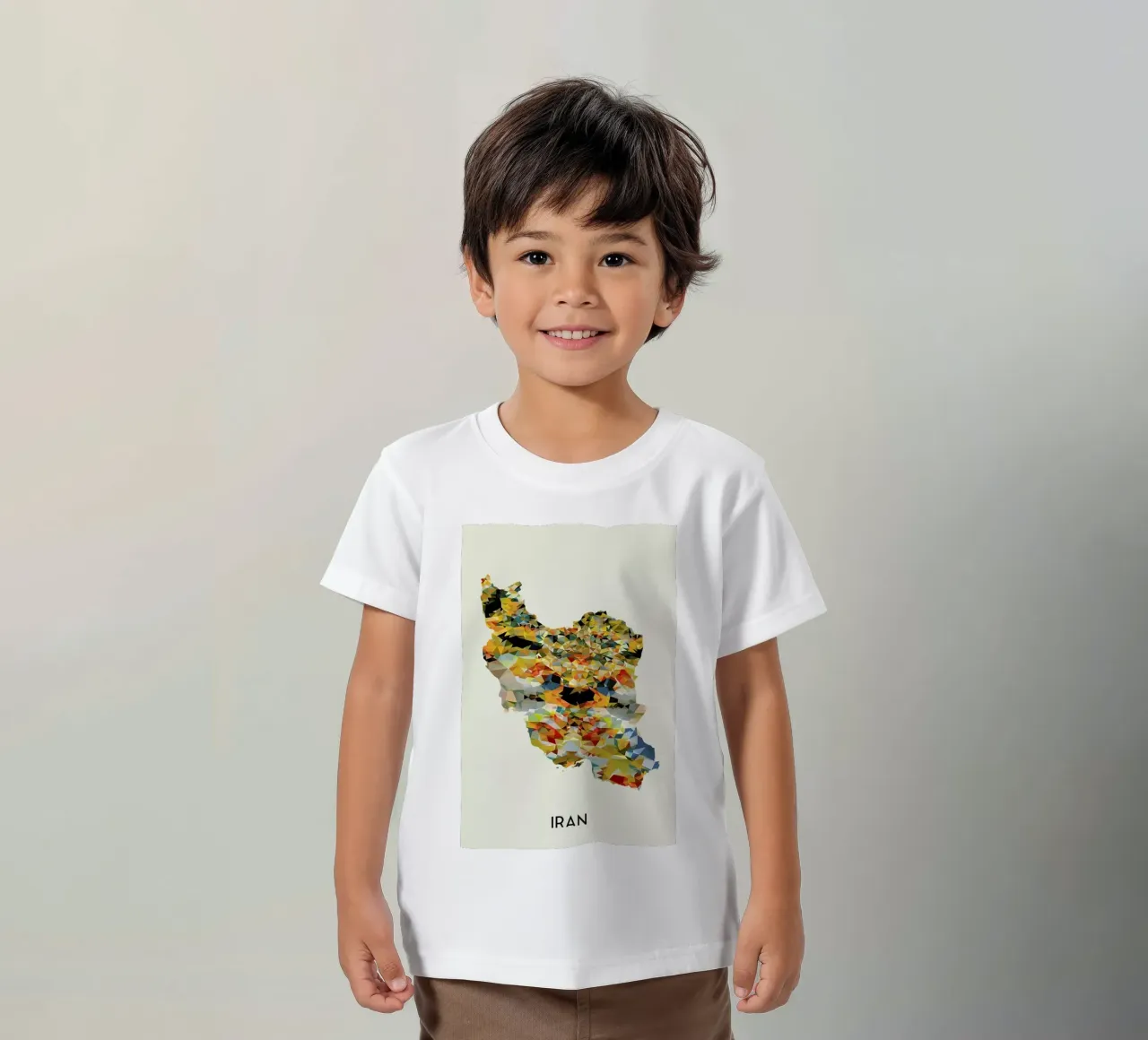 Iran t-shirt bambini da In Full Color