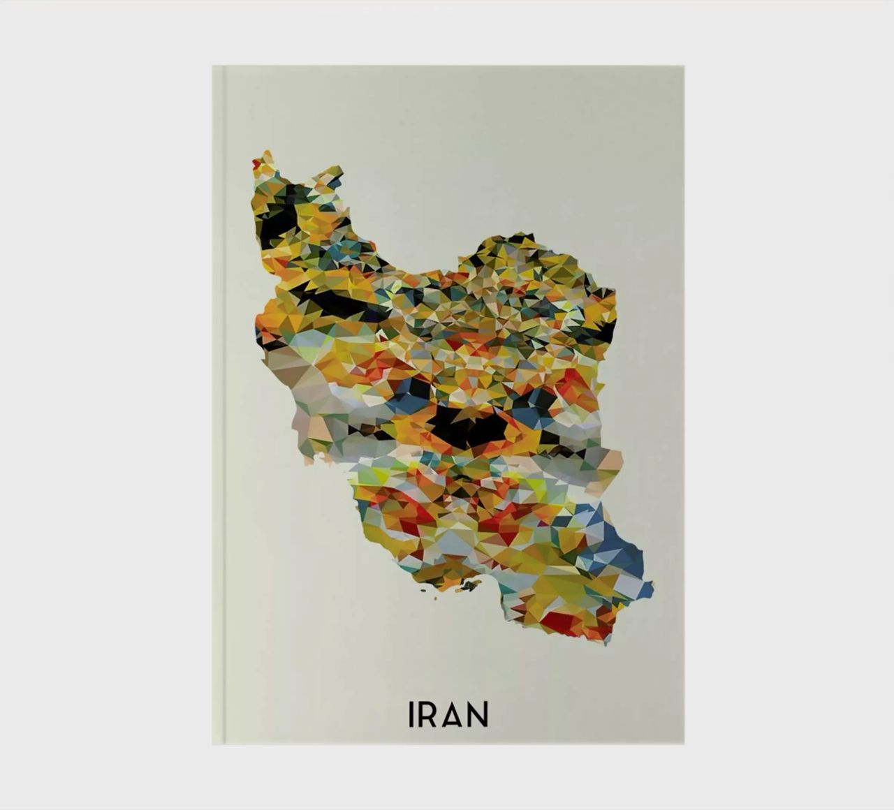 Iran notebook by In Full Color