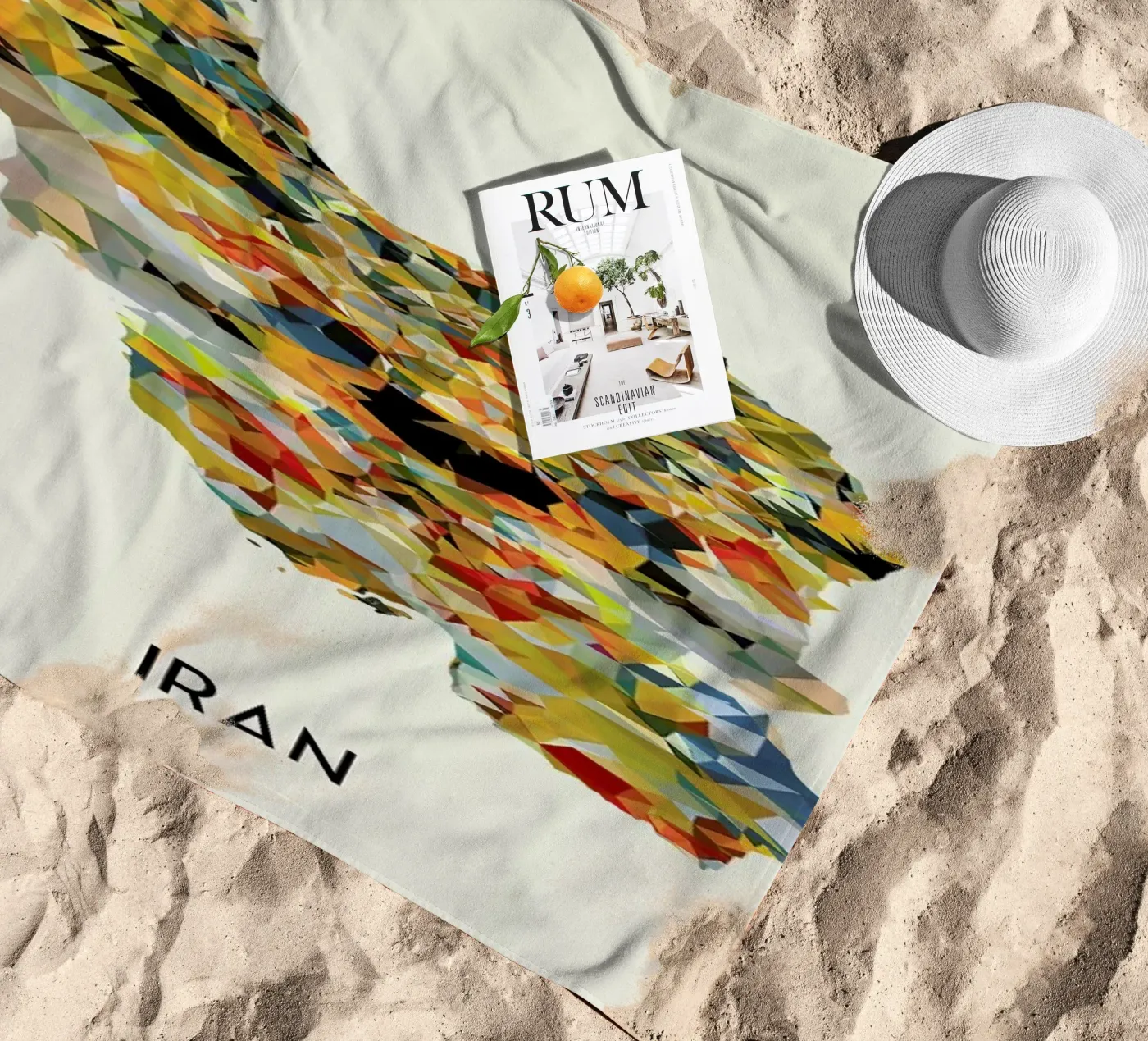Iran strandhanddoek van In Full Color