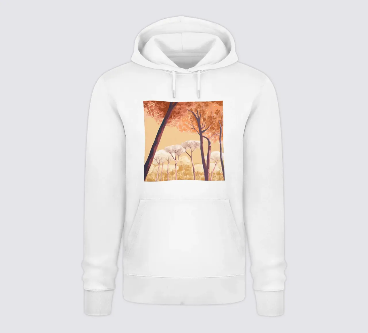 Warm Trees felpa con cappuccio da Goed Blauw