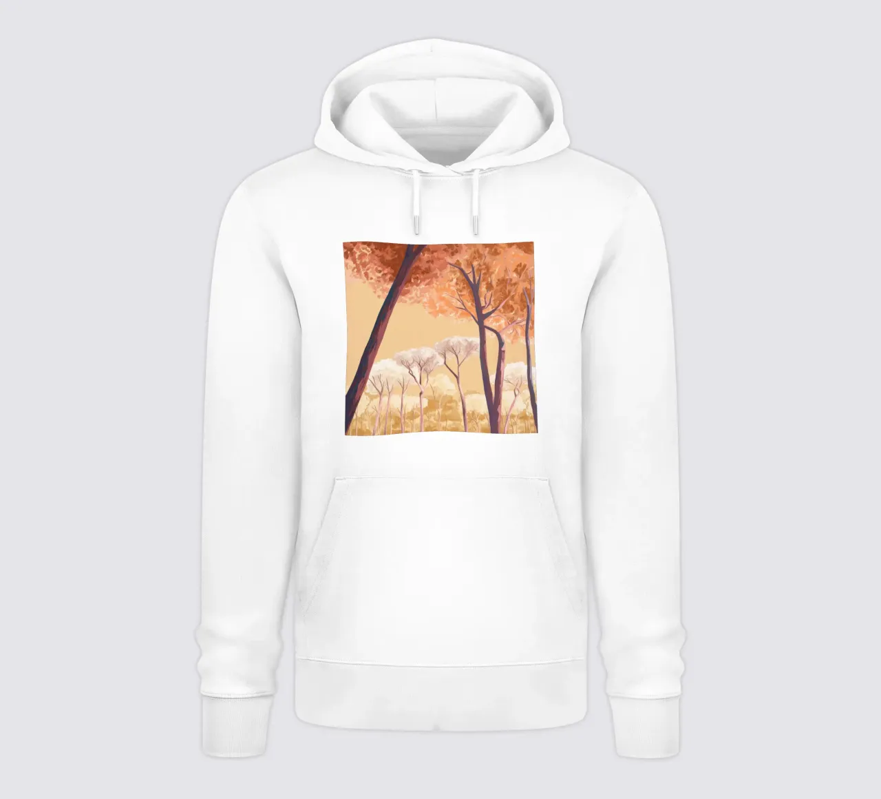 Warm Trees felpa con cappuccio da Goed Blauw