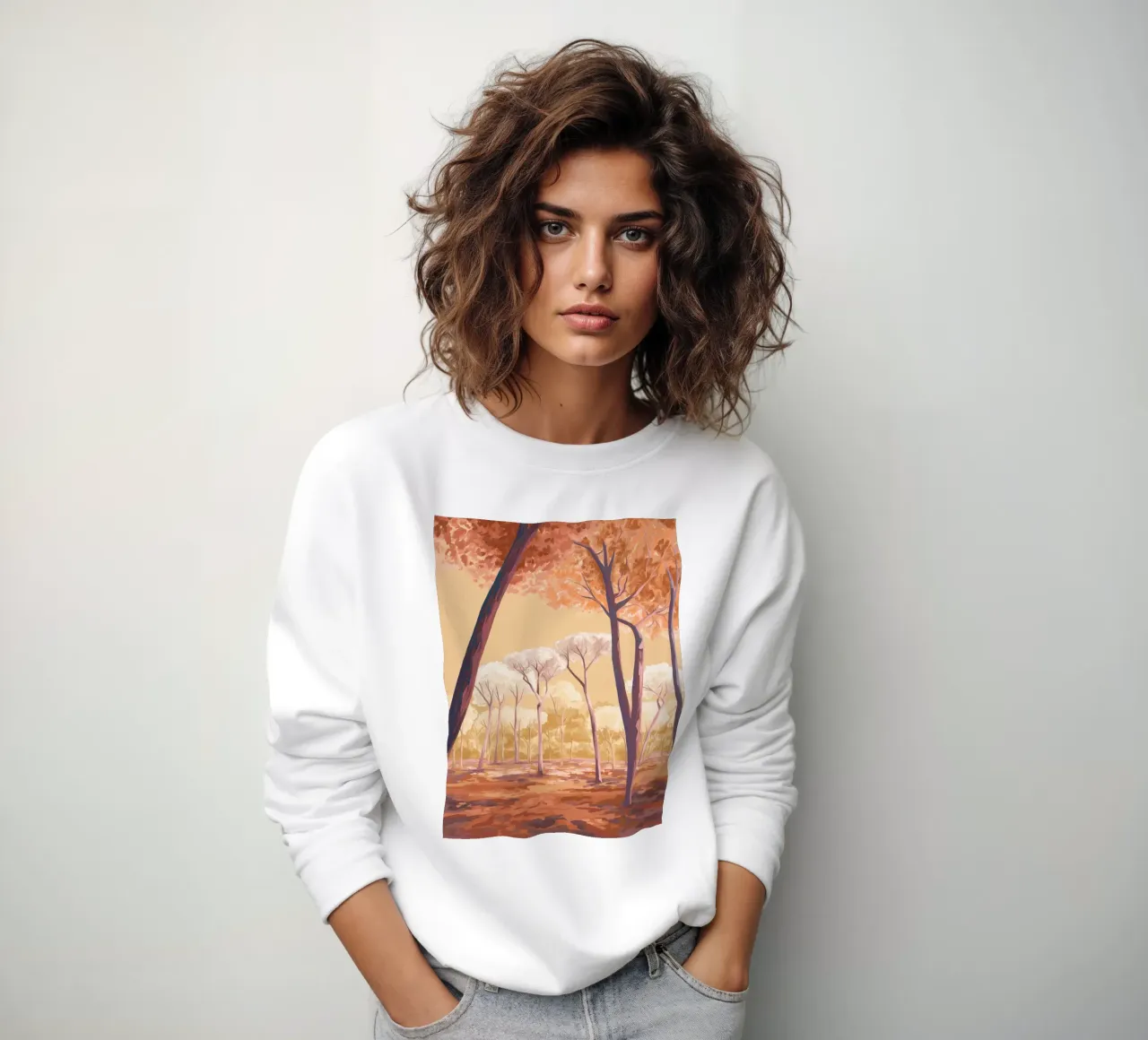 Warm Trees felpa da Goed Blauw