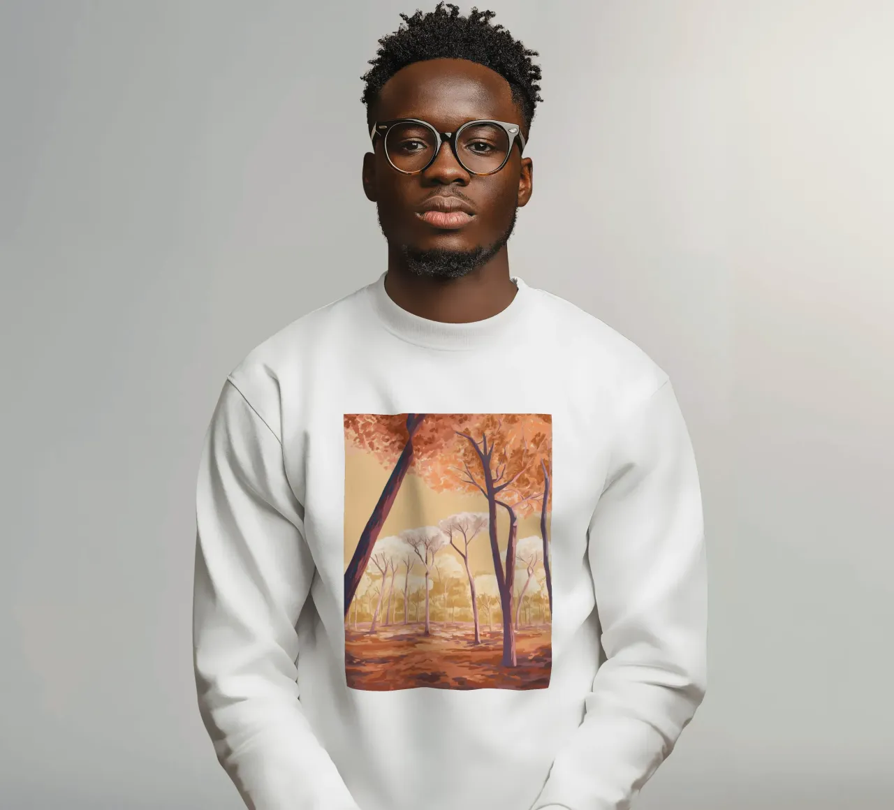 Warm Trees felpa da Goed Blauw