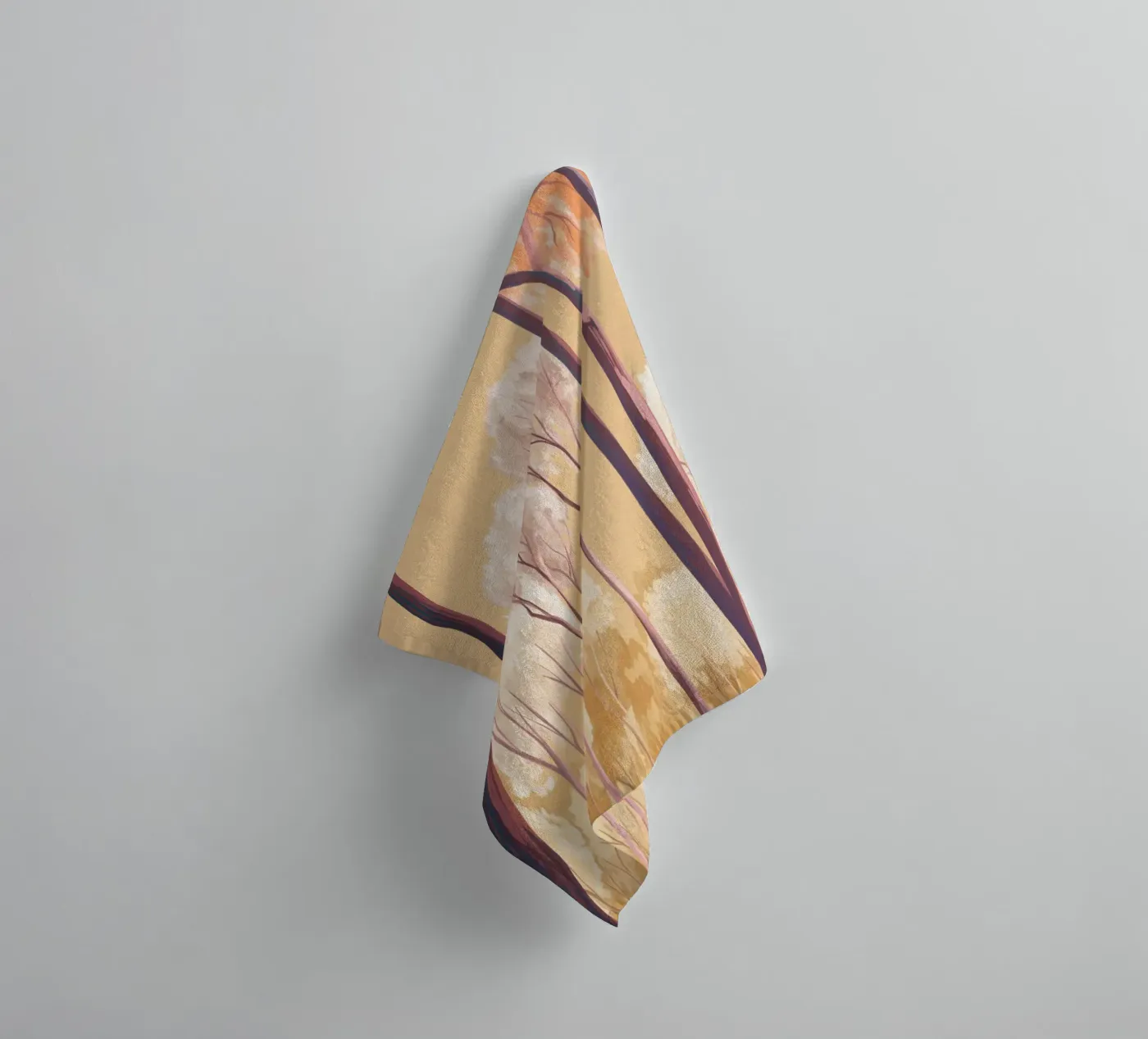 Warm Trees badhanddoek van Goed Blauw