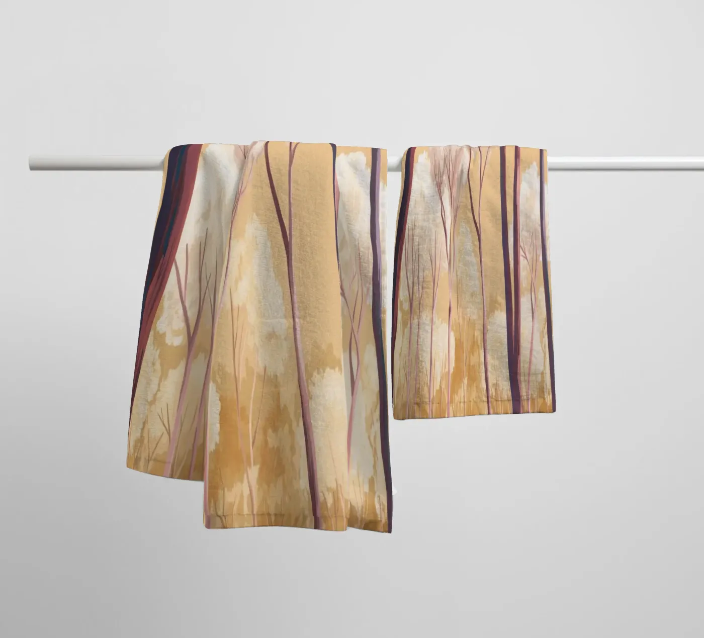 Warm Trees Handtuch von Goed Blauw
