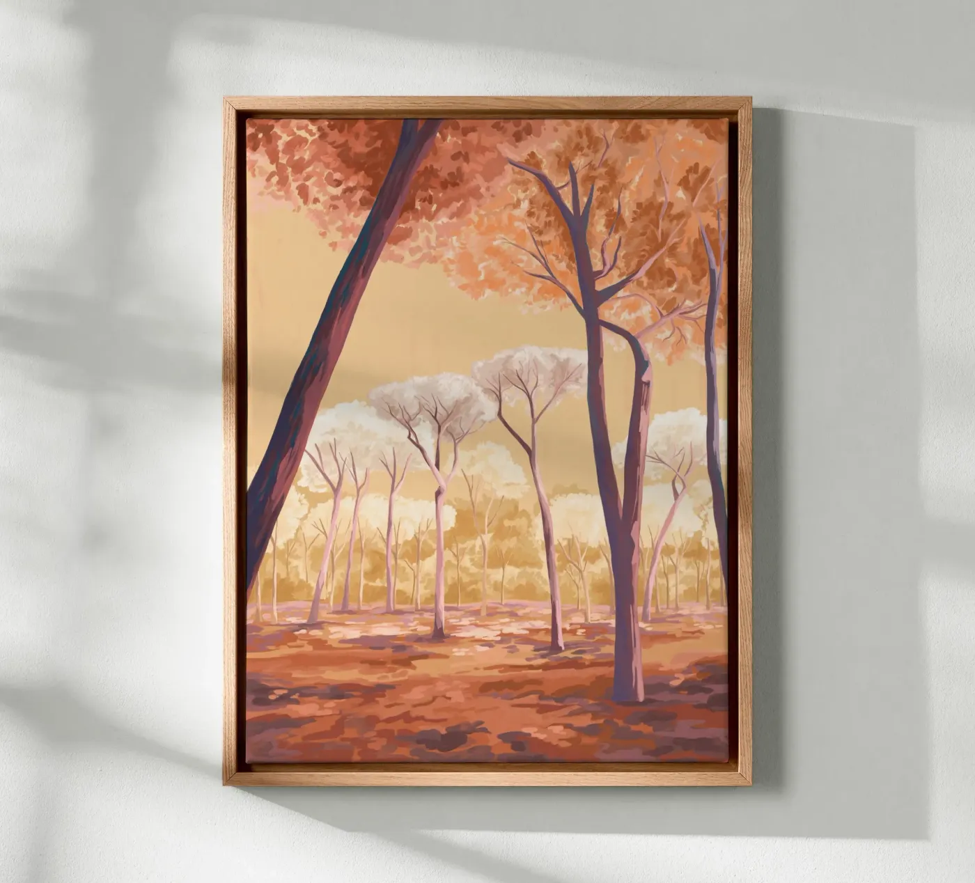 Warm Trees tela da Goed Blauw