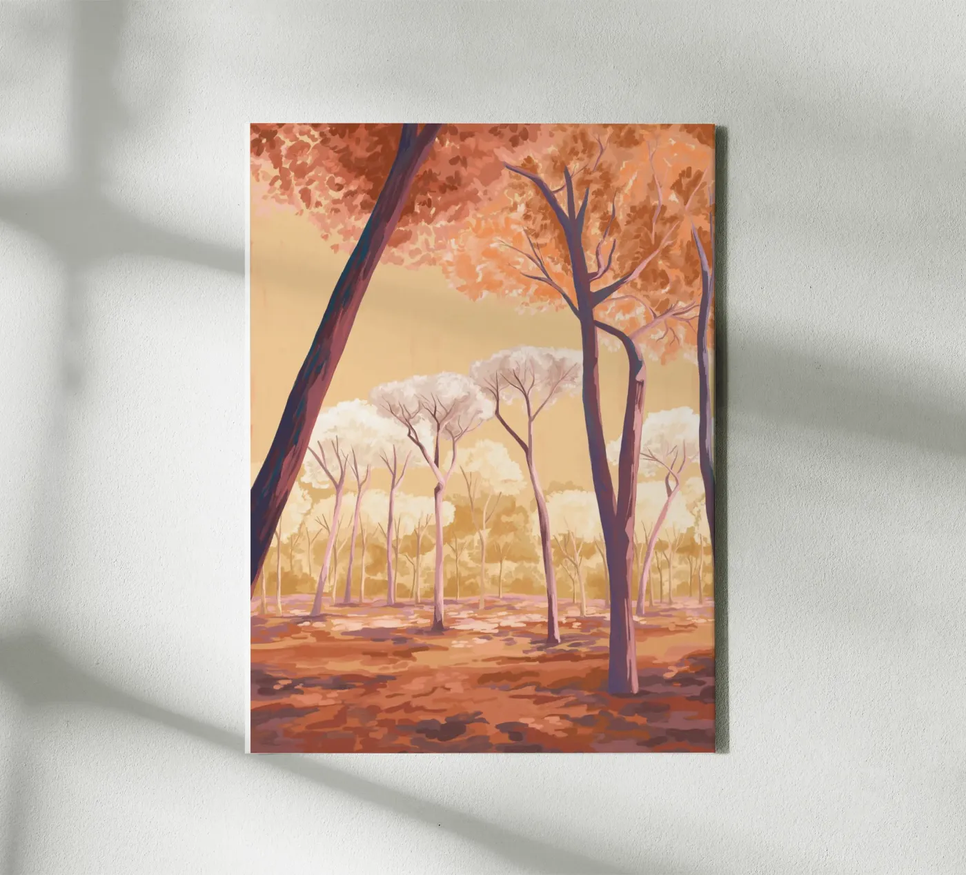Warm Trees tela da Goed Blauw