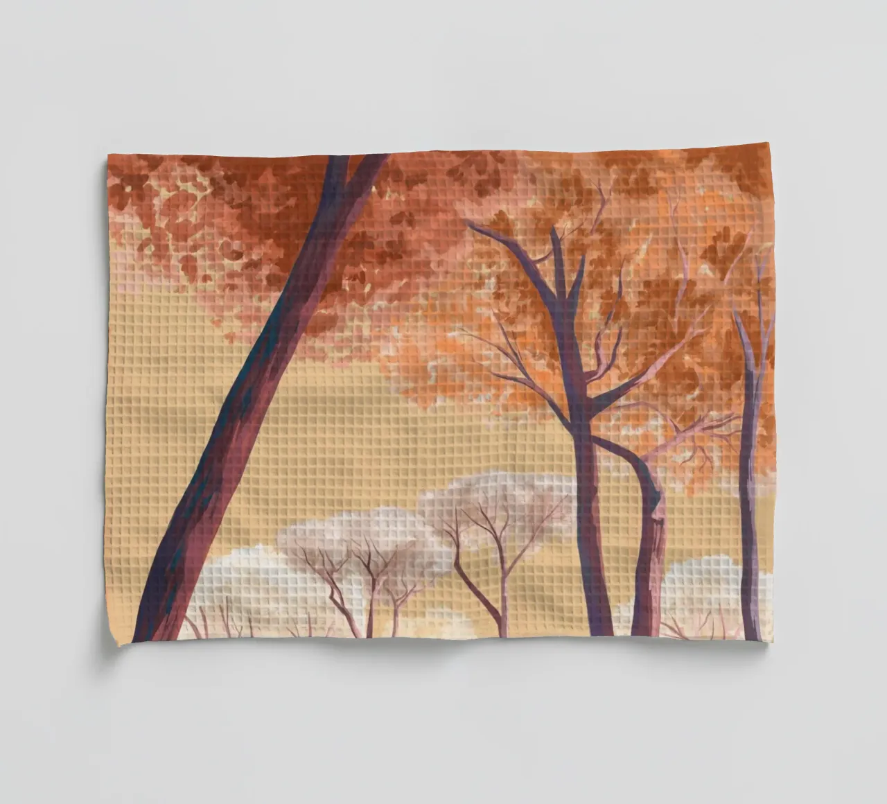 Warm Trees canovaccio da cucina da Goed Blauw